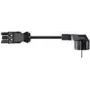 Cable de alimentación Bachmann 375.044 negro 2 m
