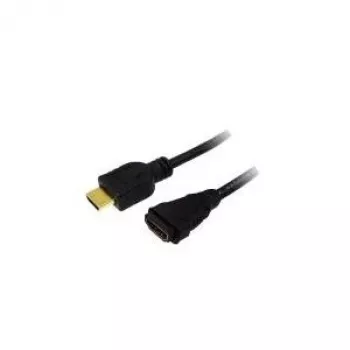 Cable HDMI LogiLink CH0058 5 m Type-A conector macho a conector hembra negro