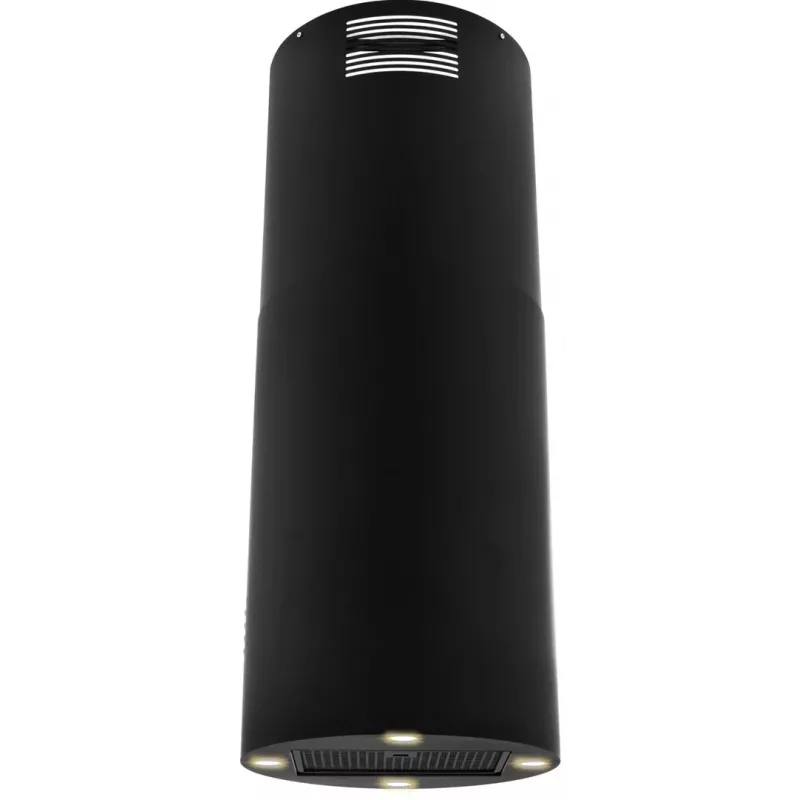 AKPO WK-4 ISLA BALMERA esbelta NEGRO MATE T450 M3 Campana extractora