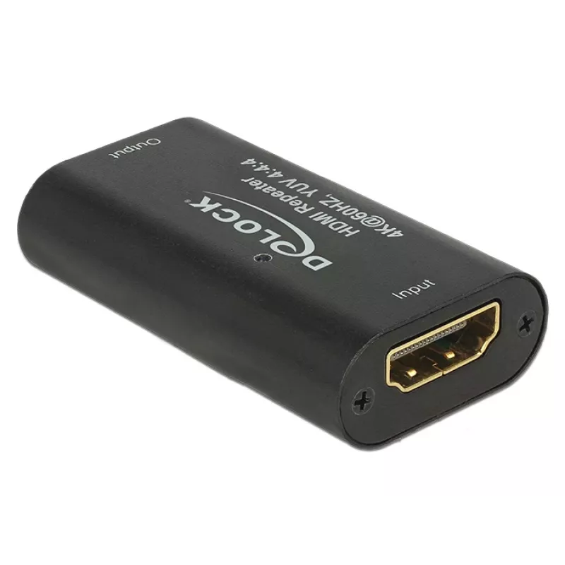 Repetidor HDMI DeLOCK 4K 60 Hz, hasta 30 m (11462)