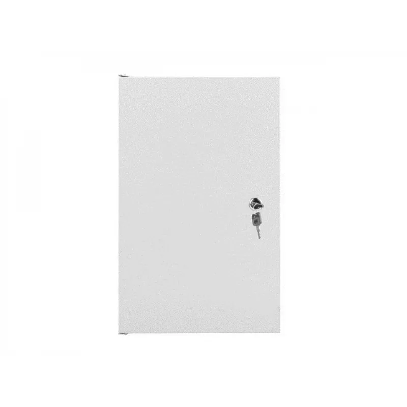 Lanberg WF10-2309-00S Armario rack de pared de 10 pulgadas 9U, gris, puerta metálica, 280x310 mm