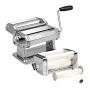 Máquina de pasta manual Maestro MR1679R — acero inoxidable, accesorio para ravioli, cortador de 6 mm