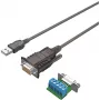 Adaptador USB 2.0 a RS422/RS485 Unitek Y-108301-1.5M con chipset FTDI, cable de 1,5 m