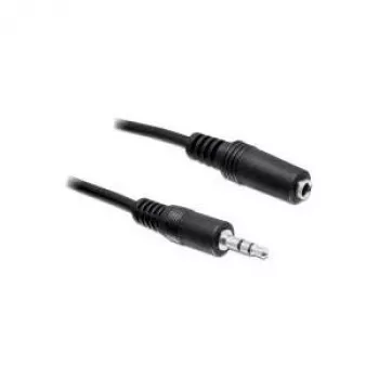 Cable de audio DeLOCK 3,5 mm - 3,5 mm 5 m negro