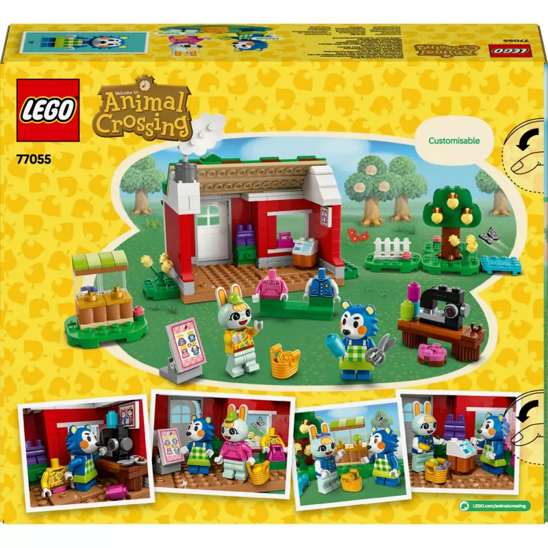 Animal Crossing 77055 Tienda de ropa de las hermanas Schneider