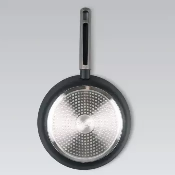 Sartén Maestro MR 1204 24 cm Rock Stone – antiadherente 24 cm de diámetro, sartén de cocina