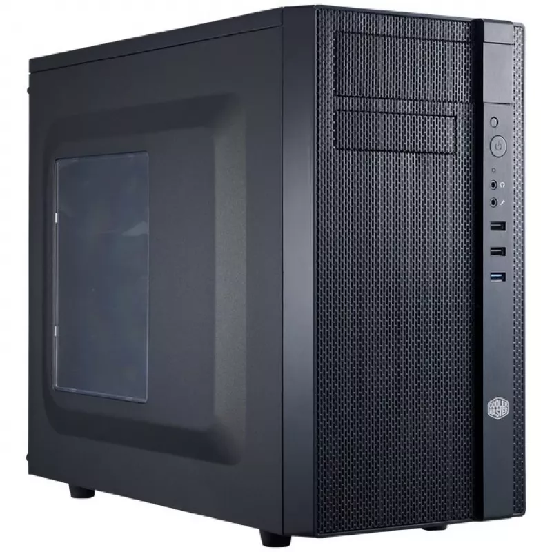 Cooler Master N200 - torre - Mini ITX / Micro ATX - sin fuente de alimentación (ATX / PS/2)