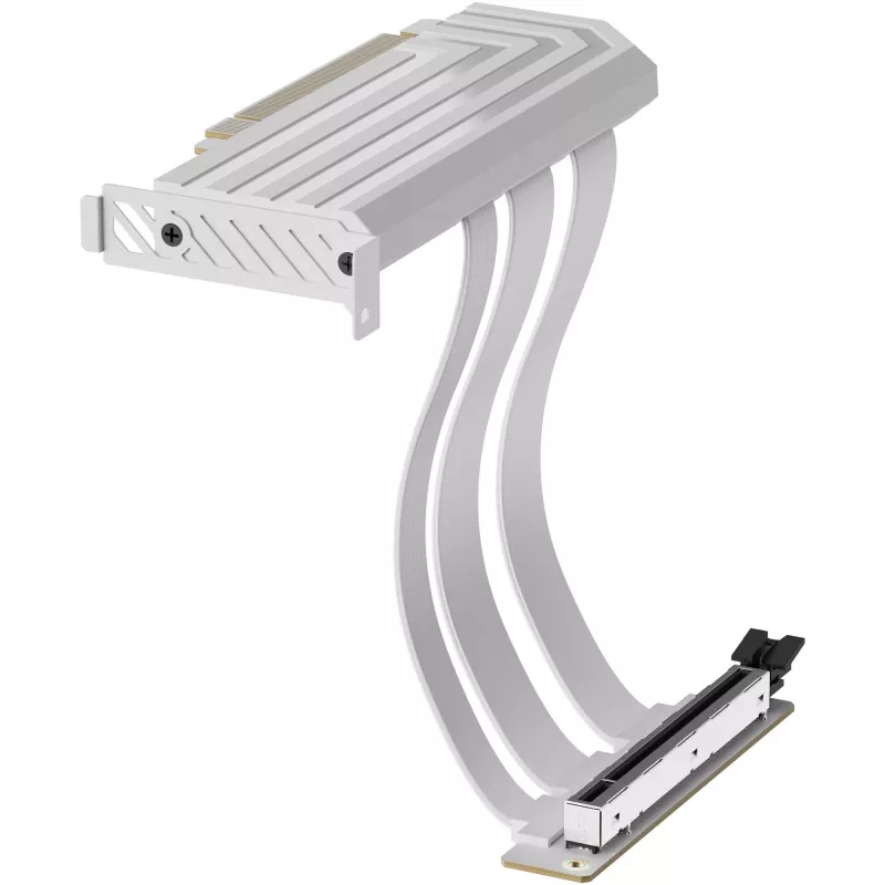 Cable de extensión PCIe 0,2 m HYTE ACC- -PCIE50-BB, conector macho a conector hembra
