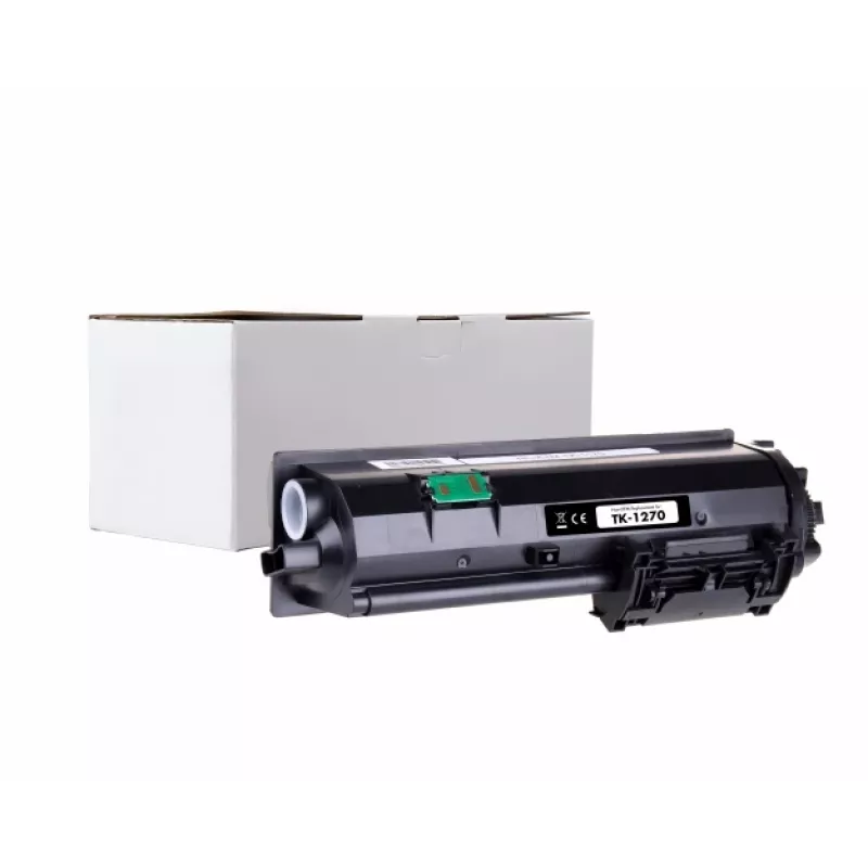 Cartucho de tóner compatible Static Control Kyocera TK-1270 (1T0C140NL0), negro