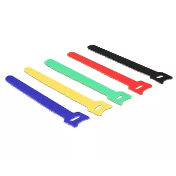 Bridas DeLOCK 18634 nailon negro azul verde rojo amarillo