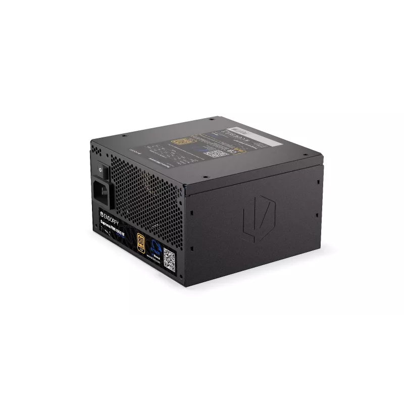 Fuente de alimentación Endorfy Supremo FM6 1000W, 80 PLUS Gold, ATX 3.1, Modular, Negro