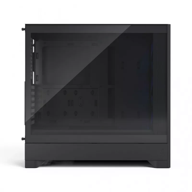 Caja de PC semitorre Fractal Design Pop 2 Air negra sólida — compatible con ATX, 3 ventiladores frontales de 120 mm, bahías de 2,5/3,5