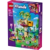 Juguete de construcción LEGO Friends 42666 set de juego casa del árbol fiesta de cumpleaños de gatos, 321 piezas, 6+ años, 180×160×100 mm