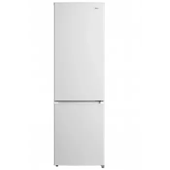 Frigorífico combi independiente Midea MDRB380FGE01A, 270 L, No Frost, 180 cm, 41 dB, clase de eficiencia energética E, blanco