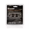Adaptador divisor para mechero de coche VAKOSS TP-3263CK — adaptador de corriente 1 a 3 12V, salida 3A, negro