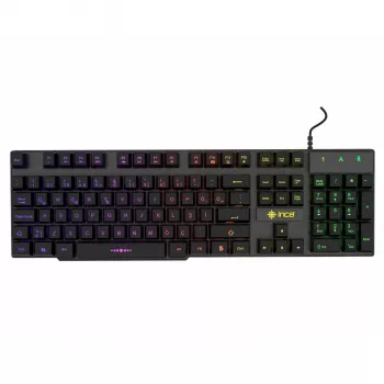 Incase Teclado gaming IKG-446 arcoíris, RGB, distribución alemana retail