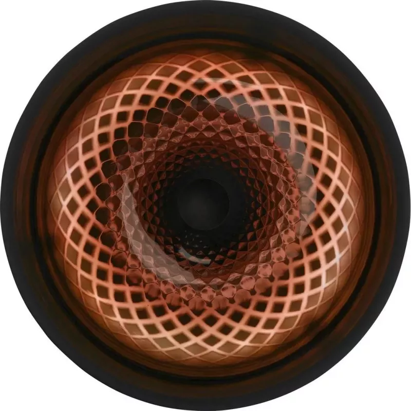 Altavoz portátil inalámbrico Harman/Kardon Aura Studio 4 — 100 W, 3 altavoces, 45–20000 Hz, negro/transparente