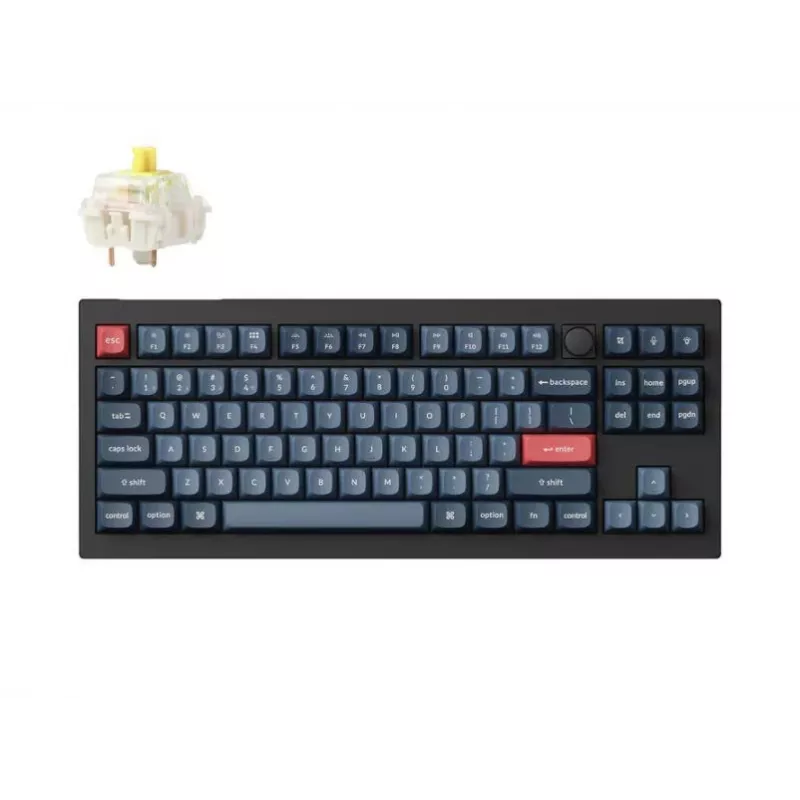 Teclado inalámbrico V3 Max RGB/CARBON negro V3M-D4 Keychron