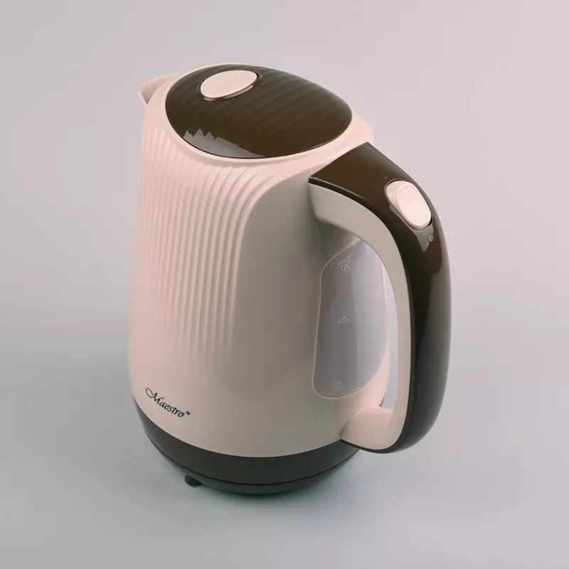 Hervidor de agua Feel-Maestro MR042 beige 1,7 L Beige, Marrón 2200 W