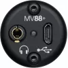 Micrófono de mesa Shure MV88+ VIDEO KIT negro