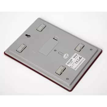 Báscula de cocina electrónica Adler AD 3138 roja