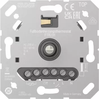 Termostato para suelo radiante Jung FTR231 — termostato de temperatura ambiente, modelo FTR231