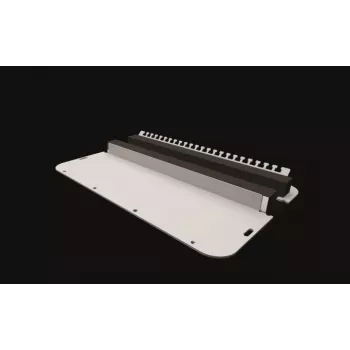 Placa para rack Rittal SZ 2567.450 acero gris claro