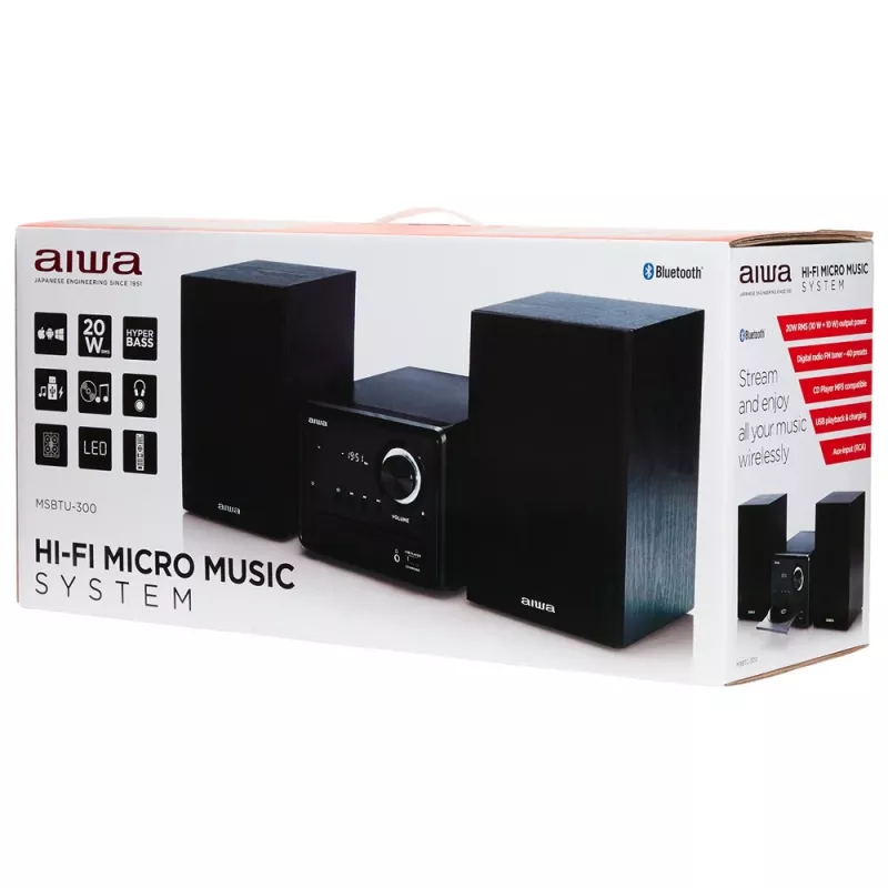 Microcadena de música Hi-Fi MSBTU-300