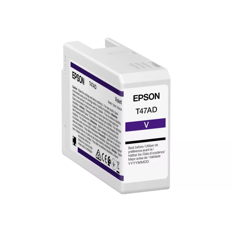 Cartucho de tinta Epson T47AD UltraChrome Pro 1 ud. original violeta
