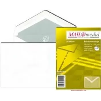 Sobre MAILmedia C6 114x162 mm blanco engomado sin ventana 72 g/m²