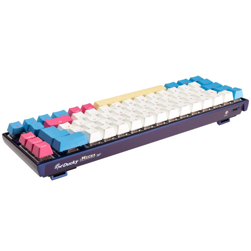 Teclado mecánico Ducky Mecha SF Limited Dawn Edition — distribución 65%, RGB LED, interruptores Cherry MX Red