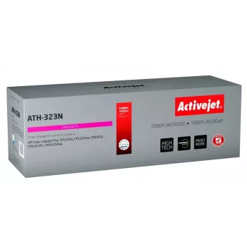 Tóner Activejet ATH-323N (sustituto de HP 128A CE323A; Supreme; 1300 páginas; magenta)