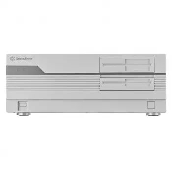 Silverstone SST-FLP01W Caja de ordenador HTPC Blanca