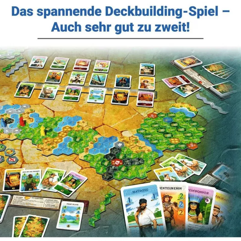 Ravensburger 27457 Carrera hacia El Dorado juego de mesa, nueva edición