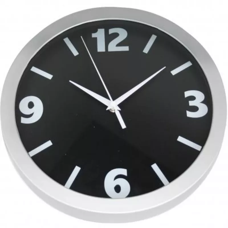 NXT Reloj 13800 Small Numbers, Ø30 cm, pared, negro