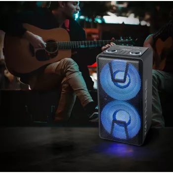 Muse Party Box Altavoz M-1805 DJ 150 W conexión inalámbrica negro Bluetooth