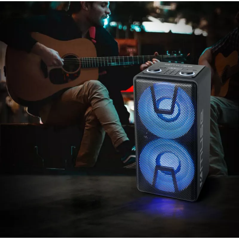Muse Party Box Altavoz M-1805 DJ 150 W conexión inalámbrica negro Bluetooth