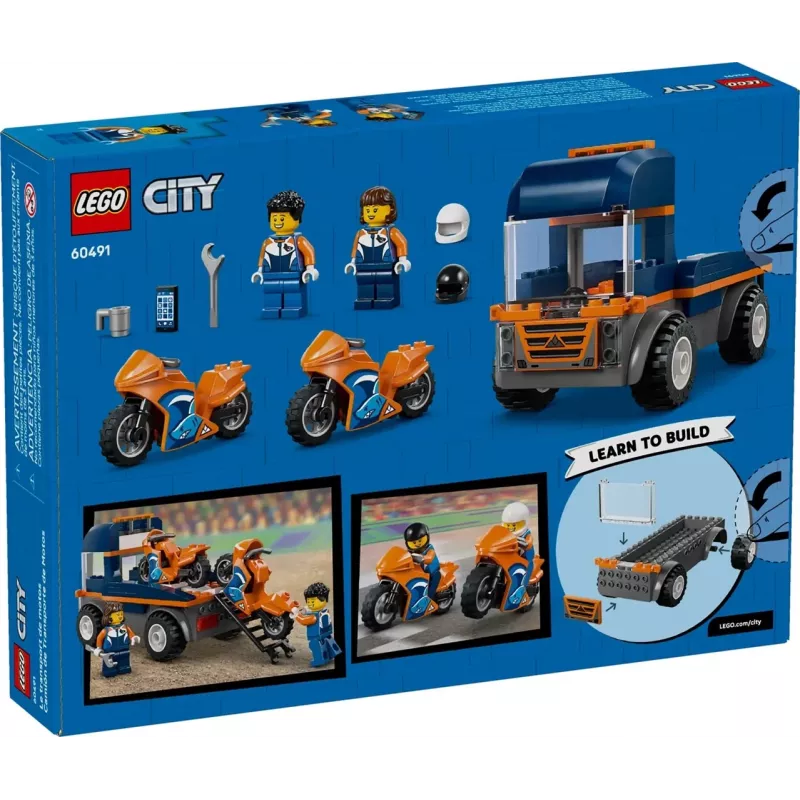 LEGO CITY 60491 Transporte de motos