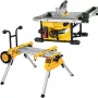 Sierra de mesa DEWALT 210 mm con soporte