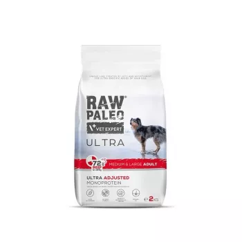 RAW PALEO Ultra Medium&Large Adult ternera - comida seca para perros - 10 kg