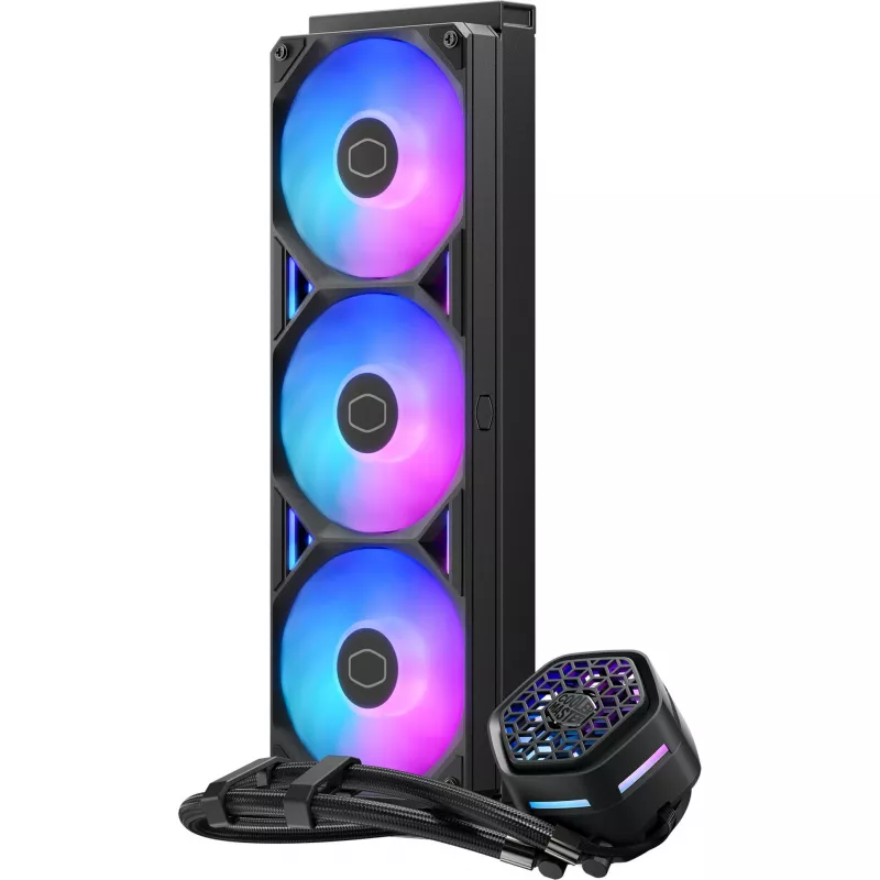 Refrigeración líquida AIO de 360mm Cooler Master MasterLiquid 360 Atmos II VRM Fan MLX-D36M-A25SZ-V1 con RGB