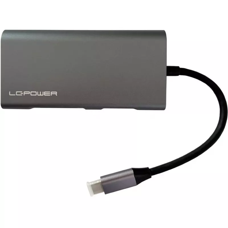 Dock para portátil LC-Power LC-HUB-C-MULTI-5 USB 3.2 Gen 1 Type-C con cable