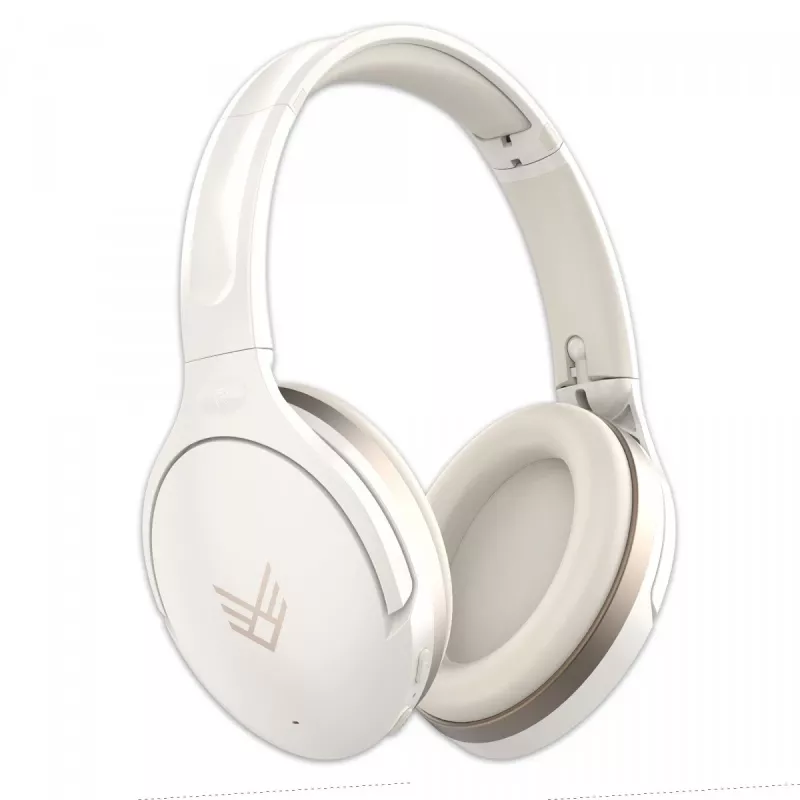 Auriculares inalámbricos supraaurales Audeeo Serene Hush Pro, crema