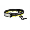 Linterna frontal Nitecore HU2000, 10 LEDs, Batería de litio recargable por USB, Aluminio+Policarbonato, IP68 resistente al agua