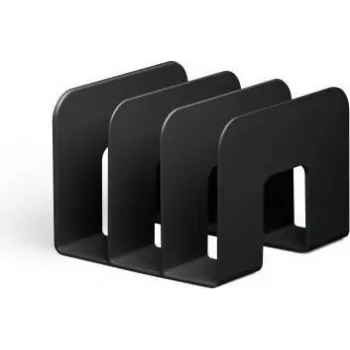 Revistero Durable ECO plástico negro