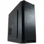 LC Power Classic 7040B - MDT - ATX - sin fuente de alimentación - Negro, aluminio cepillado / Negro - USB/Audio