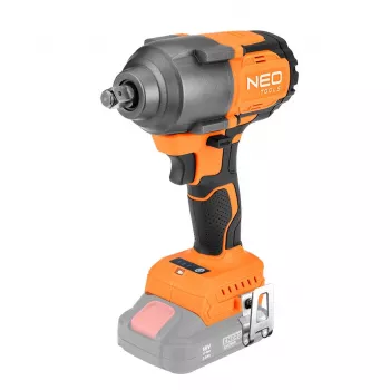 Atornillador de impacto a batería NEO tools 04-608 18V, hasta 850 Nm de par