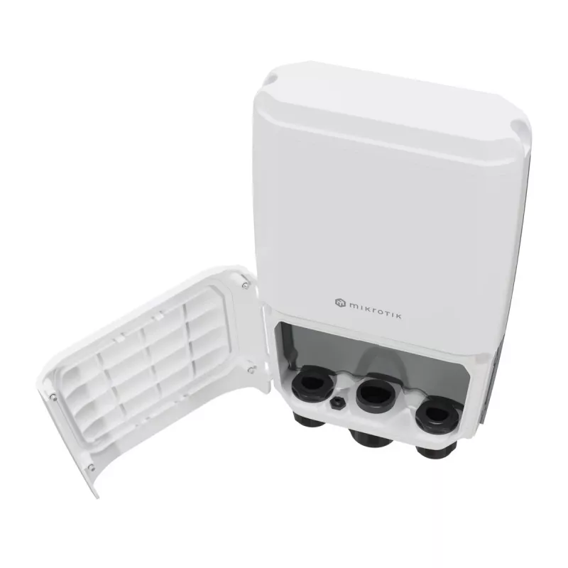 Mikrotik CRS504-4XQ-OUT switch de red gestionado L3 Fast Ethernet (10/100) Power over Ethernet (PoE) 1U blanco
