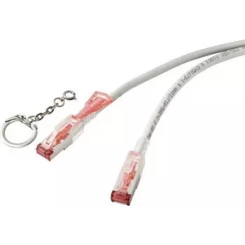 Renkforce RF-4533114 cable de red gris 1 m Cat6a S/FTP (S-STP) (RF-4533114)