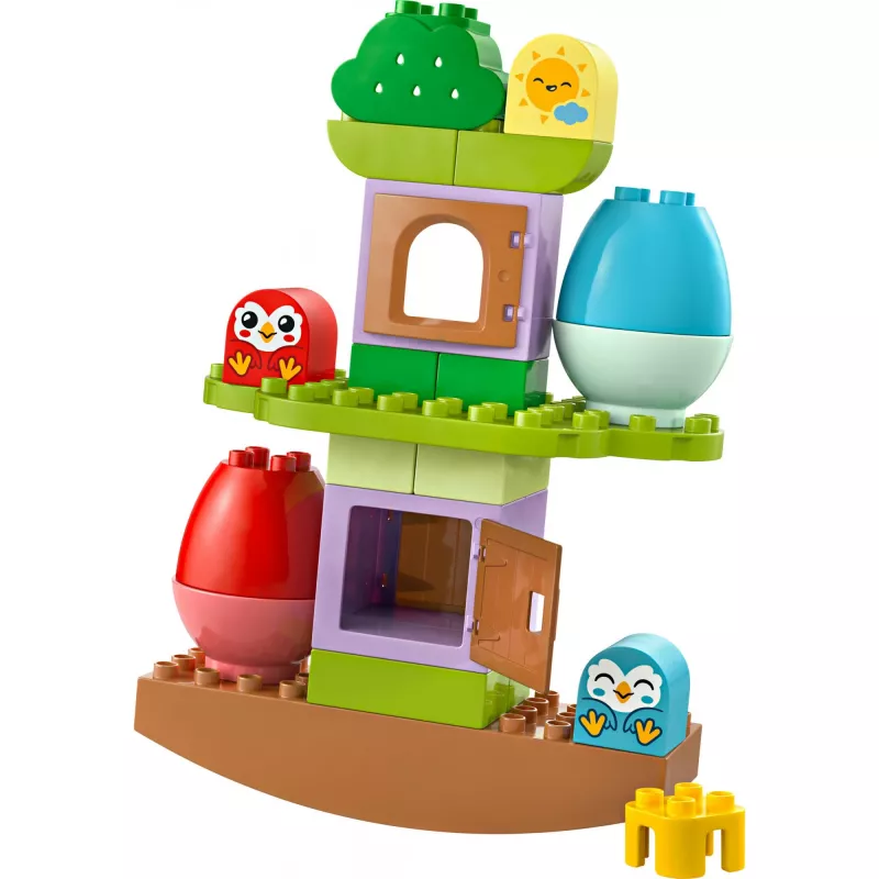 LEGO DUPLO 10440 Árbol para equilibrar y apilar, juguete de construcción, 27 piezas, 18 meses+, colorido